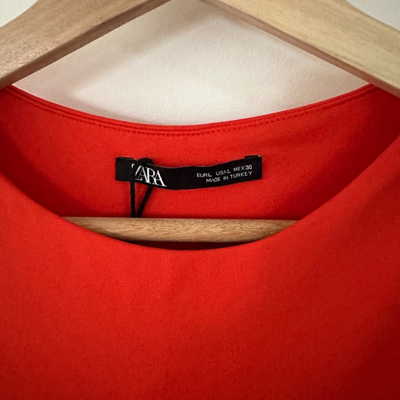 Women’s Zara Red Bodysuit Size Large - Picture 5 of 5